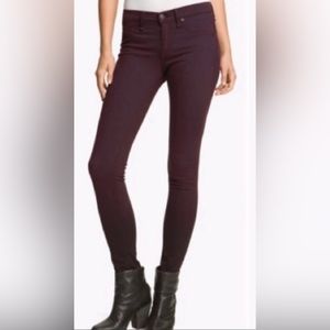 Rag & Bone - Ankle Moto Zip Skinny